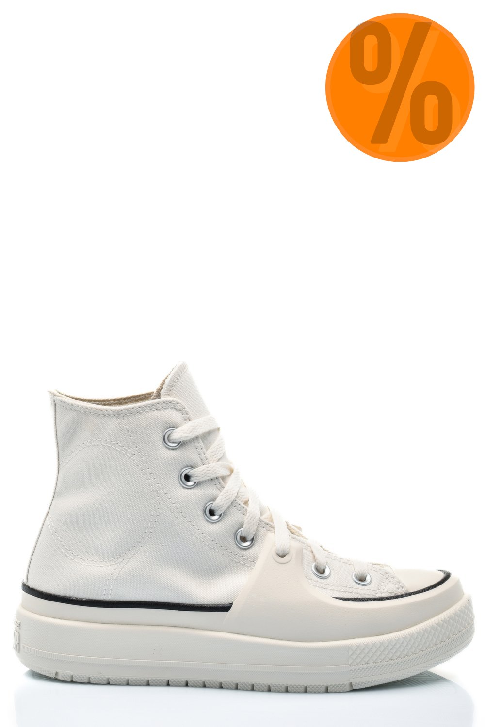 CONVERSE CHUCK TAYLOR ALL STAR CONSTRUCT VINTAGE, PANTOFI SPORT WHITE AS7702832C