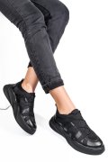 PANTOFI SPORT NEGRI PIELE NATURALA 2S7732