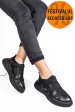 Pantofi sport negri piele naturala 2s7732
