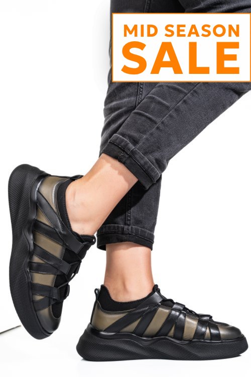 Pantofi sport verzi piele naturala 2s7732