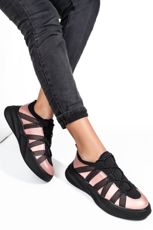 Pantofi sport roz piele naturala 2s7732