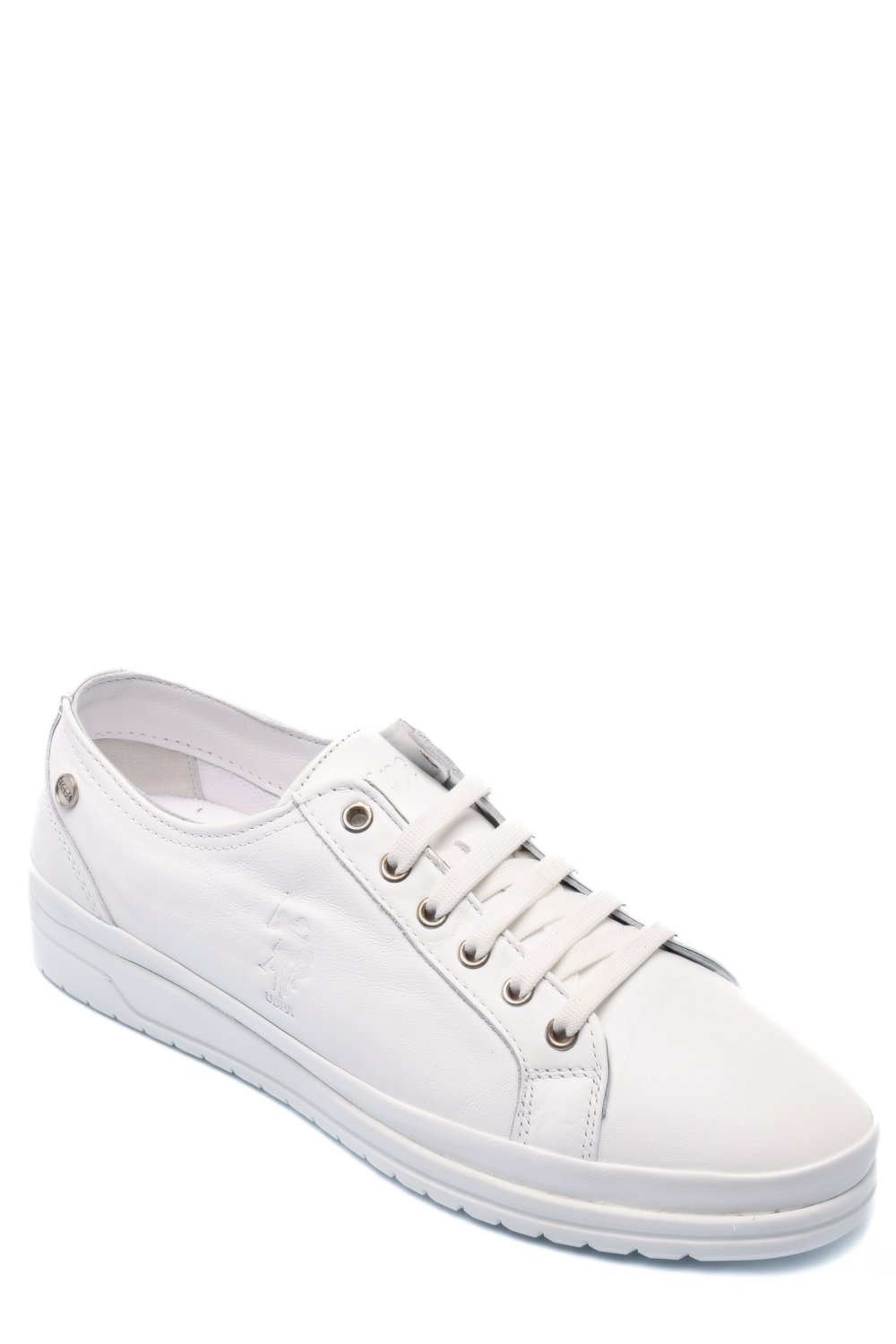 U.S. POLO ASSN, PANTOFI SPORT WHITE PIELE NATURALA MEPA