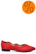 BALERINI ROSII PIELE NATURALA INTOARSA 3S7718