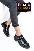 PANTOFI NEGRI PIELE NATURALA LACUITA 4S7740