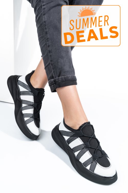 Pantofi sport albi piele naturala 2s7732