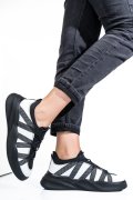 PANTOFI SPORT ALBI PIELE NATURALA 2S7732