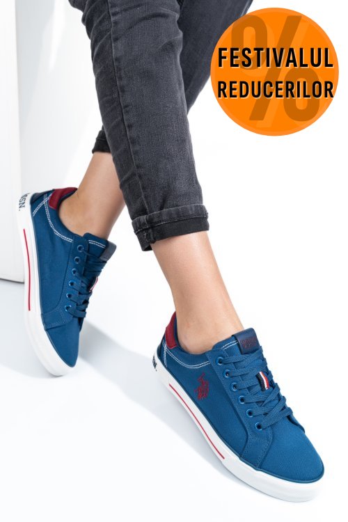 U.s. polo assn, pantofi sport navy rachel