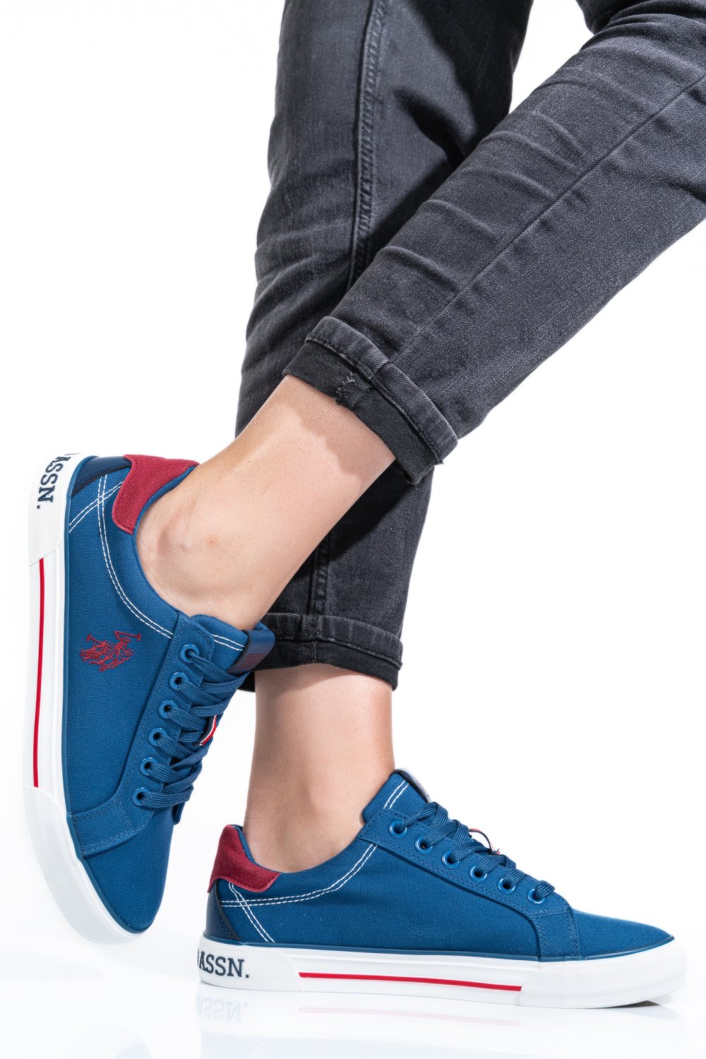 U.S. POLO ASSN, PANTOFI SPORT NAVY RACHEL
