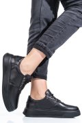 PANTOFI SPORT NEGRI PIELE NATURALA 4S77030
