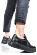 PANTOFI SPORT NEGRI PIELE NATURALA 4S77030