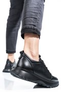 PANTOFI SPORT NEGRI PIELE NATURALA 241613NP