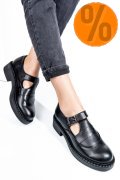 PANTOFI NEGRI PIELE NATURALA 4S7739
