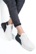 Pantofi sport alb negru piele naturala eleonora1