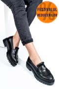 MOCASINI NEGRI PIELE NATURALA 3S7701
