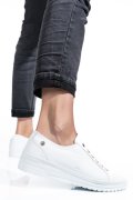 U.S. POLO ASSN, PANTOFI SPORT WHITE PIELE NATURALA MEPA