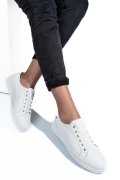 U.S. POLO ASSN, PANTOFI SPORT WHITE PIELE NATURALA MEPA