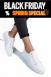 U.s. polo assn, pantofi sport white piele naturala mepa