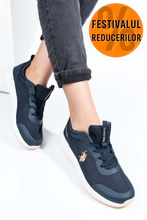 U.s. polo assn, pantofi sport navy smart