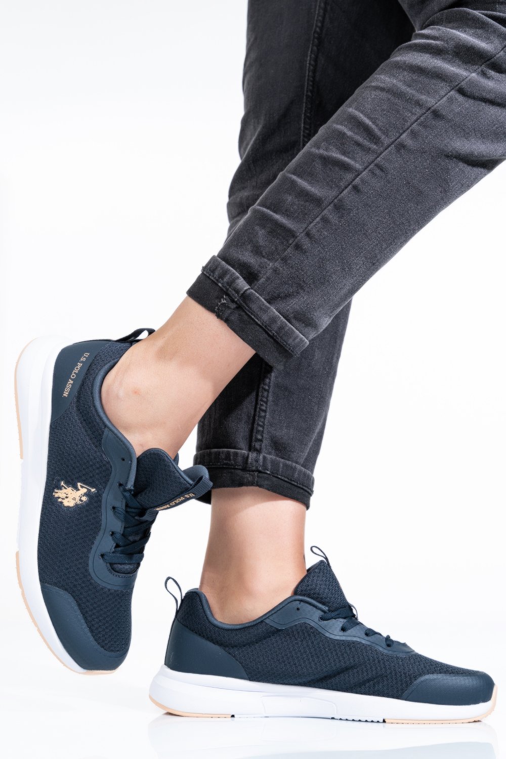 U.S. POLO ASSN, PANTOFI SPORT NAVY SMART