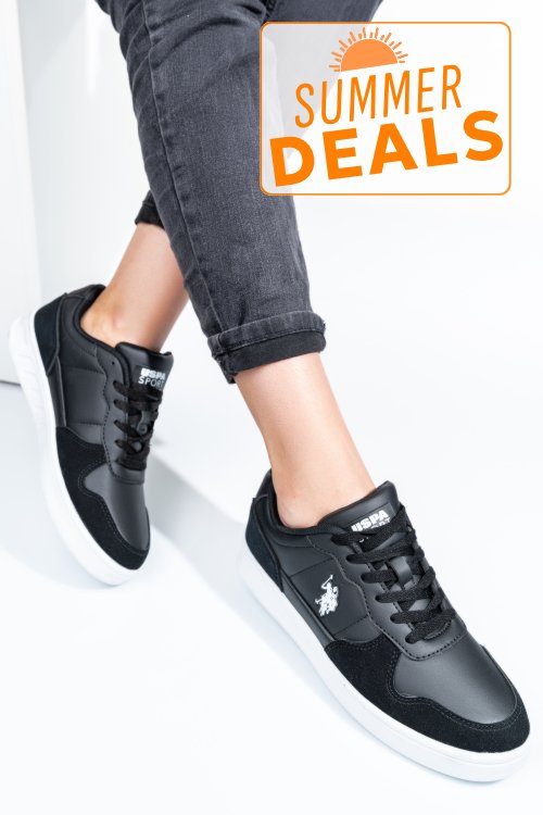 U.s. polo assn, pantofi sport black charlize