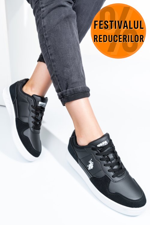 U.s. polo assn, pantofi sport black charlize