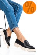MOCASINI DAMA PIELE NATURALA NEGRI 1S770042