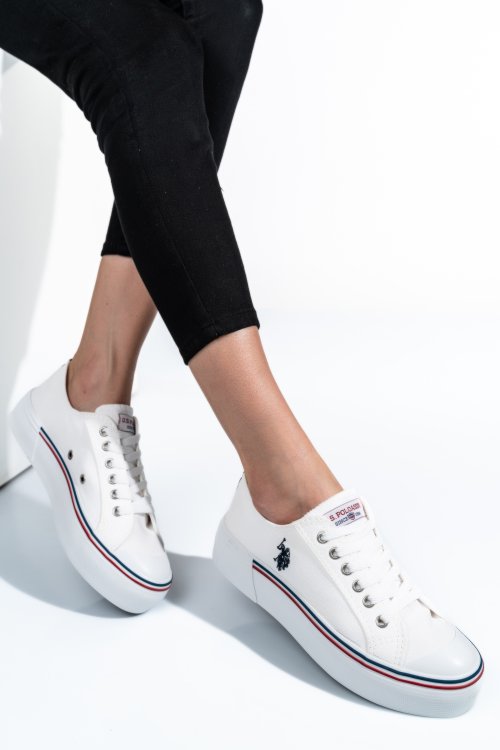 U.s. polo assn, pantofi sport white penelope-4fx