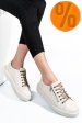 Pantofi bej deschis piele naturala 2s7741607np