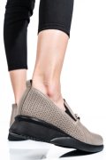 PANTOFI GRI PIELE NATURALA 4S7747