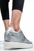U.S. POLO ASSN, SNEAKERS DAMA SILVER ANGIE001