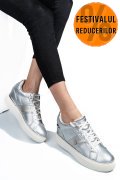U.S. POLO ASSN, SNEAKERS DAMA SILVER ANGIE001