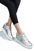 U.S. POLO ASSN, SNEAKERS DAMA SILVER ANGIE001