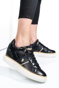 U.S. POLO ASSN, SNEAKERS DAMA BLACK GOLD ANGIE001
