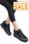 U.S. POLO ASSN, SNEAKERS DAMA BLACK ANGIE001