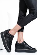 U.S. POLO ASSN, SNEAKERS DAMA BLACK ANGIE001