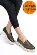 MOCASINI KHAKI PIELE NATURALA 1S770042