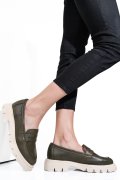 MOCASINI KHAKI PIELE NATURALA 1S770042