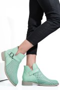 GHETE VERDE DESCHIS PIELE NATURALA 2PC21817NP