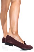 BALERINI VISINII PIELE NATURALA INTOARSA 3S7704