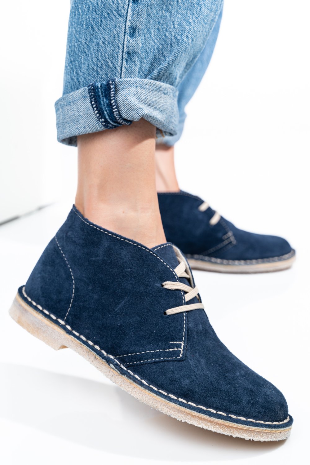 GHETE BLEUMARIN PIELE NATURALA INTOARSA GS77Y5234