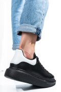 PANTOFI SPORT ALL BLACK PIELE NATURALA 4S7742