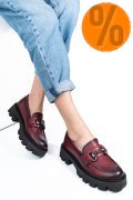 MOCASINI WINE PIELE NATURALA 3S7799B