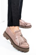 MOCASINI DAMA PIELE NATURALA NUDE 3S7795