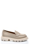 MOCASINI BEJ PIELE NATURALA 1S770042