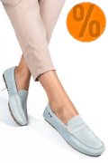 MOCASINI BLEU PIELE NATURALA INTOARSA WM424R01