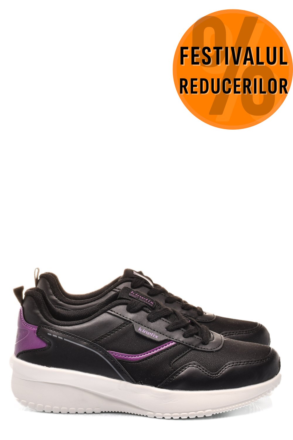 KINETIX, PANTOFI SPORT BLACK MELANY