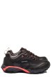 Lumberjack, pantofi sport black red fest
