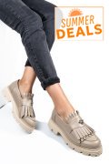 MOCASINI DAMA PIELE NATURALA BEJ 3S7795