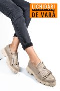 MOCASINI DAMA PIELE NATURALA BEJ 3S7795