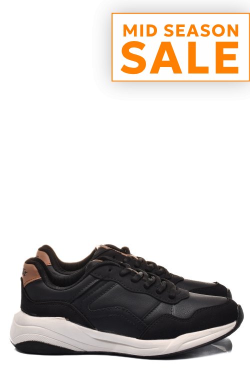Kinetix, pantofi sport black octavia
